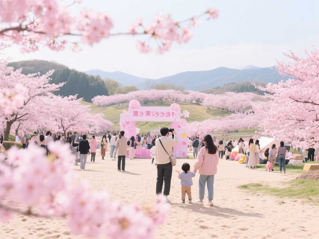 黑沙春季樱花盛宴，惊喜活动接连不断！