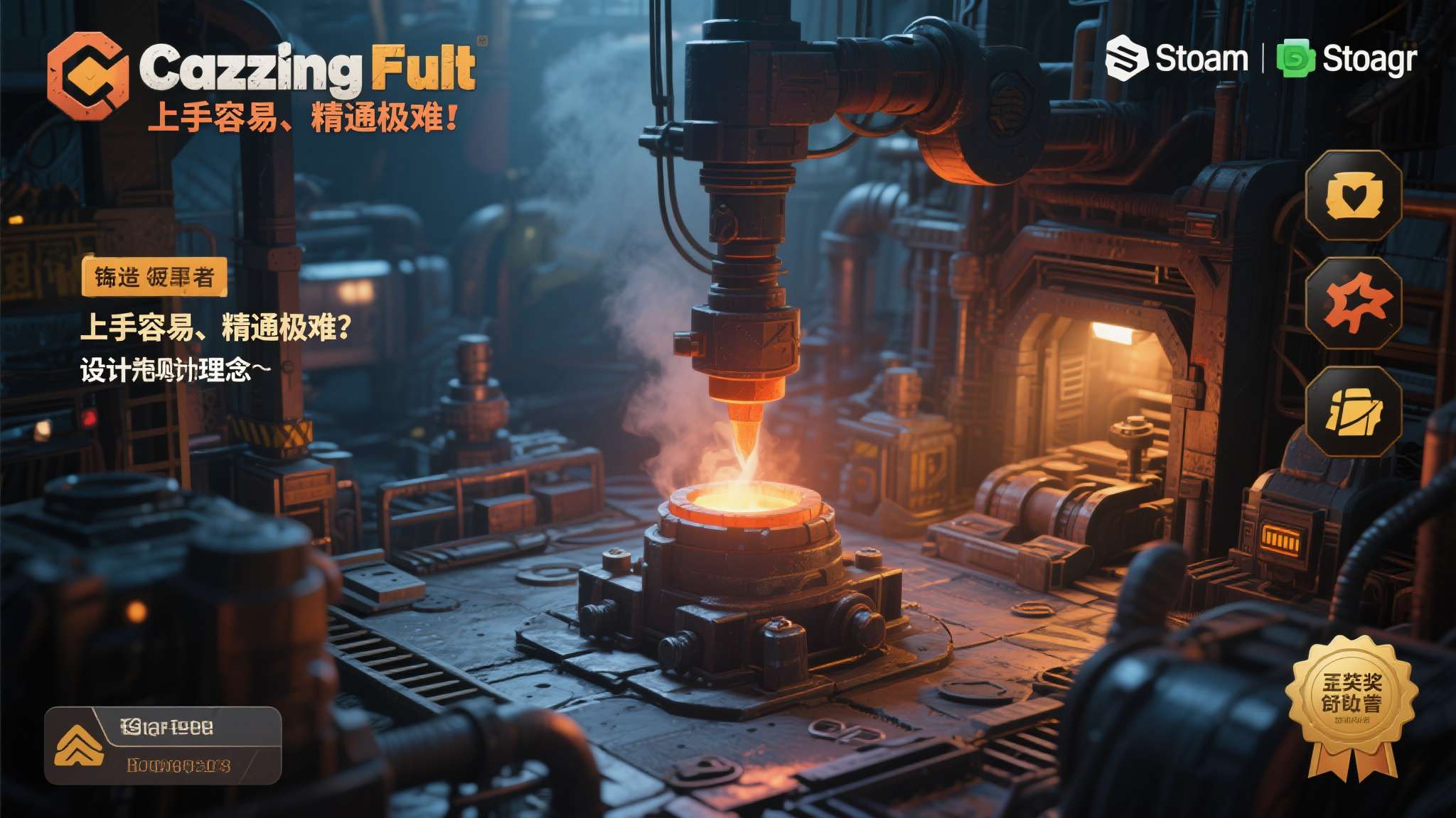 Steam特别好评！ 《铸造厂》5 月 7 日开启限时免费周